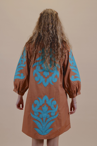Terracotta Bloom Dress