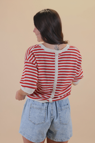 Harbor Breeze Stripe Knit Top
