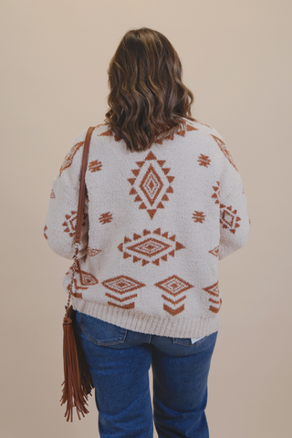 The Dakota Aztec Sweater Cardigan