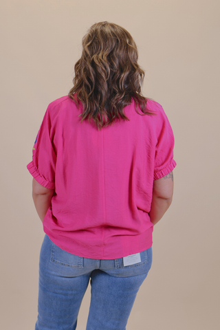 Fuchsia Fiesta Top
