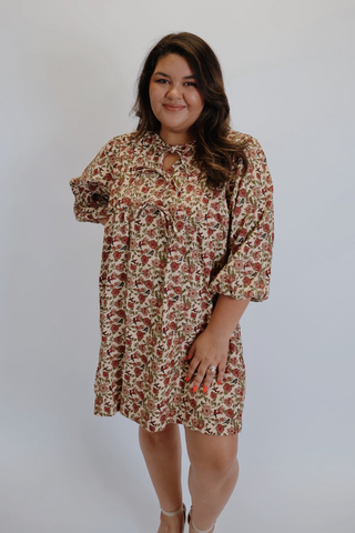 Scarlet Meadow Mini Dress