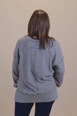 Stonewashed Comfort Pullover