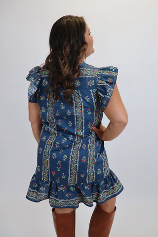 Meadow Charm Ruffle Dress