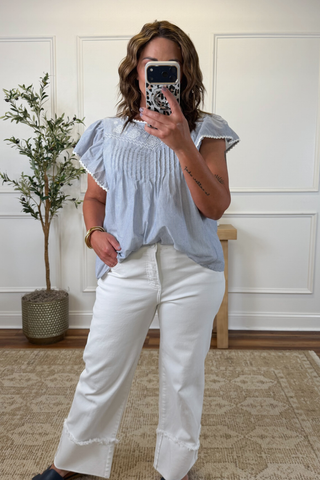 Sweet Morning Stripe Top