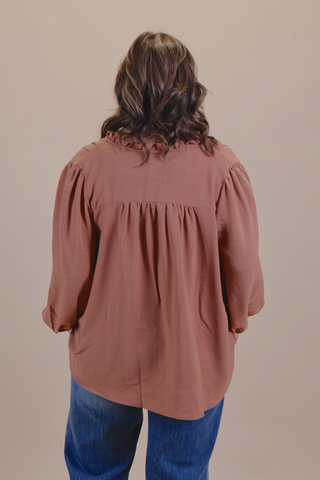 Graceful Details Blouse in Plus