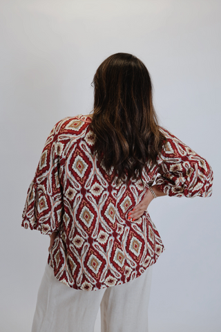 Sangria Spirit Blouse