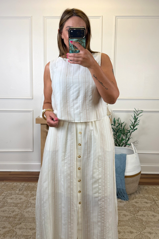 Emery Stripe Midi Set