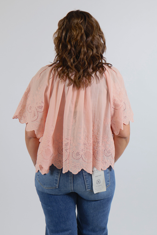 Petal Breeze Tie Top