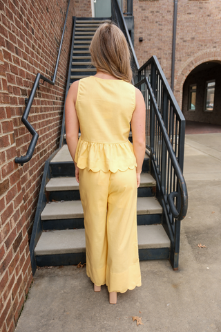 Lemoncello Pants Set
