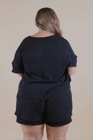 Everyday Essential V-Neck Top in Plus