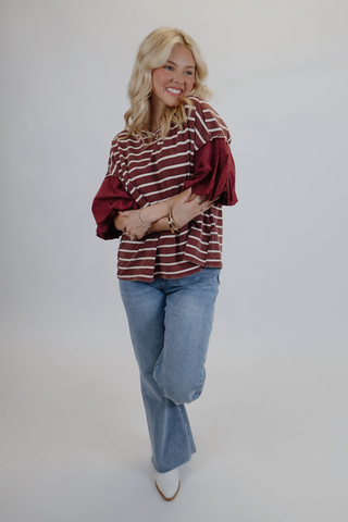 Cabernet Charm Top