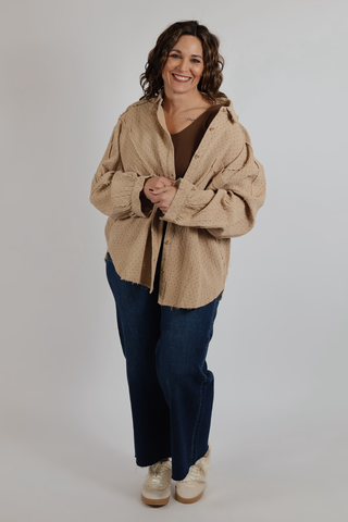 Dusty Trails Cotton Gauze Shirt in Plus