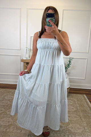 Blue Haven Tiered Dress