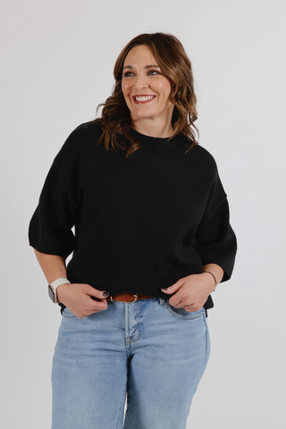 Cloudsoft Crew Knit Top