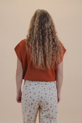 Modern Ease Mock Neck Top