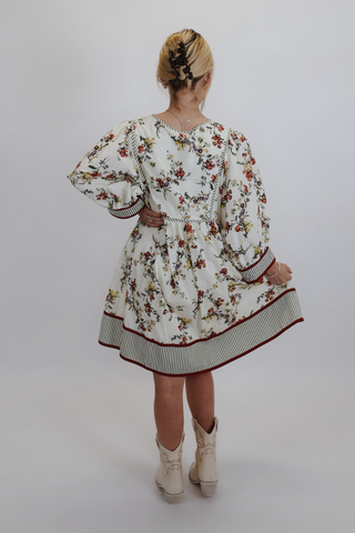 Meadow Bloom Babydoll Dress