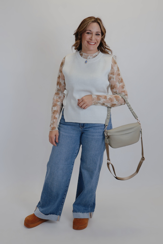 Haven Side-Tie Sweater Vest