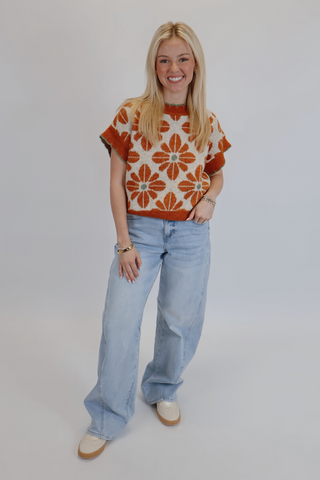 Autumn Daisy Sweater