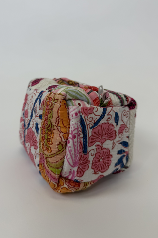 Small Quilted Cosmetic Bag