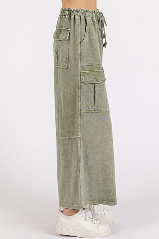Weekend Wash Wide Cargo Pants