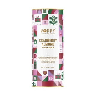 Poppy Cranberry Almond Popcorn Gift Tin