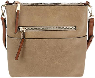 Harper Double Zip Crossbody Bag