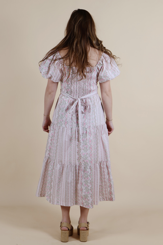 The Blush Petal Scallop Dress