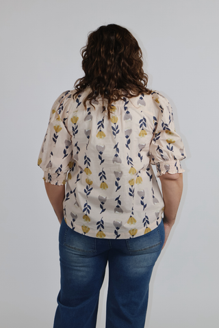 Meadow Muse Ruffle Blouse