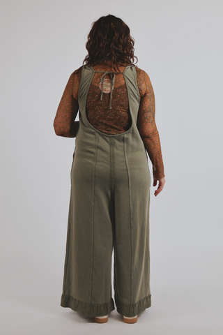 Sage Canyon Mineral Wash Boho Jumpsuit