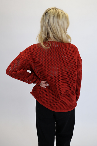 The Clay Coast Textured Knit Cardigan