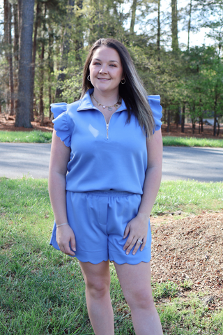 Chasing Sunshine Scalloped Set
