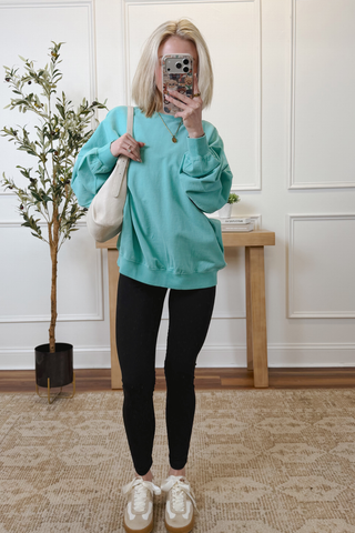 Soft Horizon Mineral Wash Sweatshirt