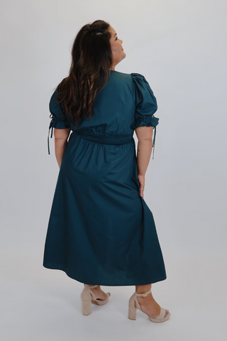 Lagoon Whisper Midi Dress