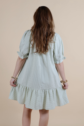 Willow Lane Stripe Babydoll Dress