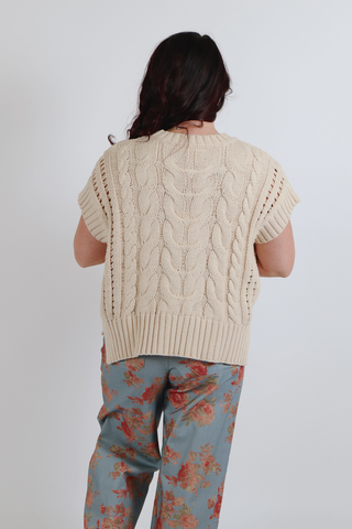 Darling Days Cable Vest