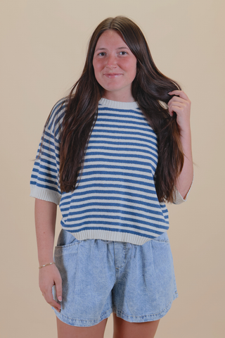 Harbor Breeze Stripe Knit Top