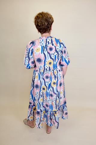 Nantucket Charm Midi Dress