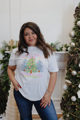 Holly Jolly Christmas Club Tee