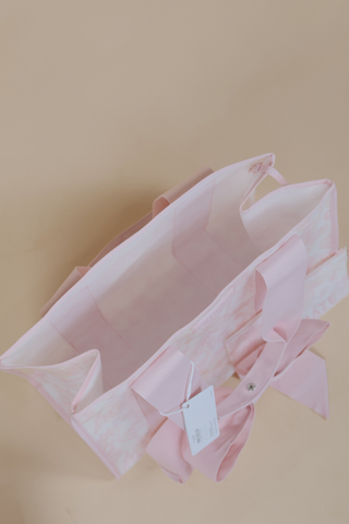 Case-Mate Afternoon Rosé Bow Jelly Tote Bag