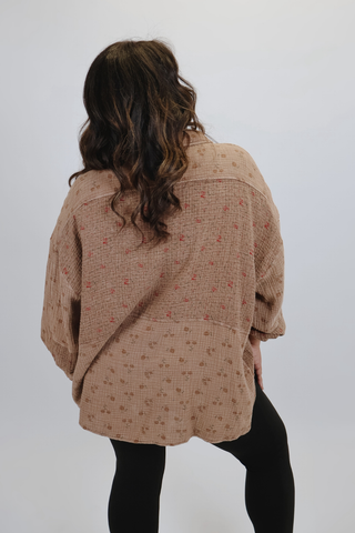 Dakota Desert Button-Down in Plus