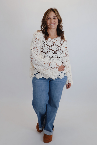 Sunshine on My Mind Crochet Top