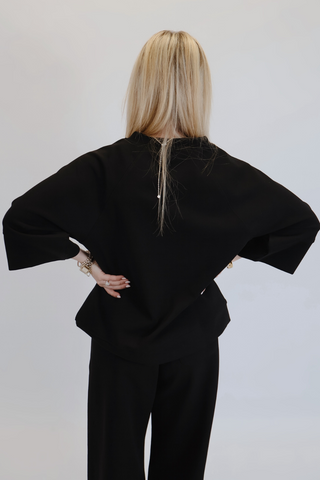 Midnight Luxe Scuba Knit Set
