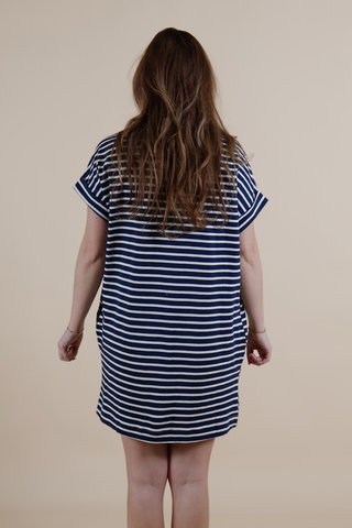 Harbor Days Stripe Tee Dress