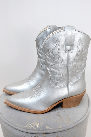 Claire Boots - Silver