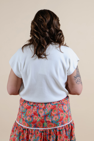 Modern Ease Mock Neck Top