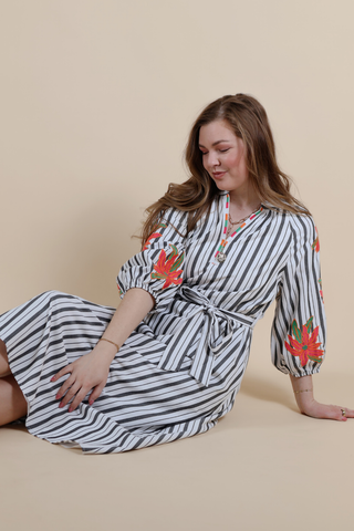 Blossom Lane Midi Dress
