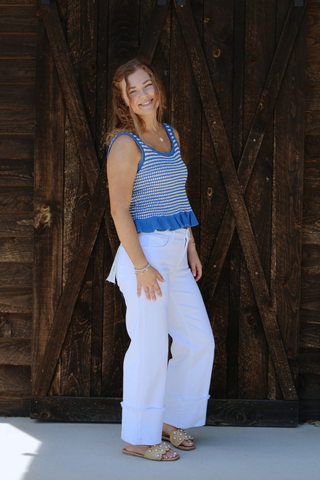 Patriotic Pop Stripe Tank