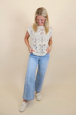 Boho Chic Crochet Top