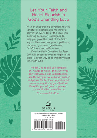 Flourish: Daily Devotions for Teen Girls
