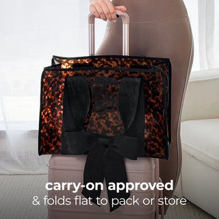 Case-Mate Tortoiseshell Bow Jelly Tote